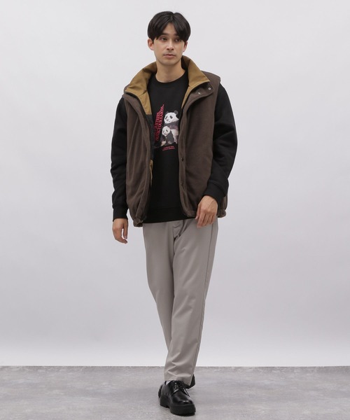 LAKOLE（ラコレ）の「リバーシブル中綿ベスト / 972799（ベスト・メンズ・ブルー/グレー/ベージュ・LARGE/MEDIUM）」の8枚目の写真