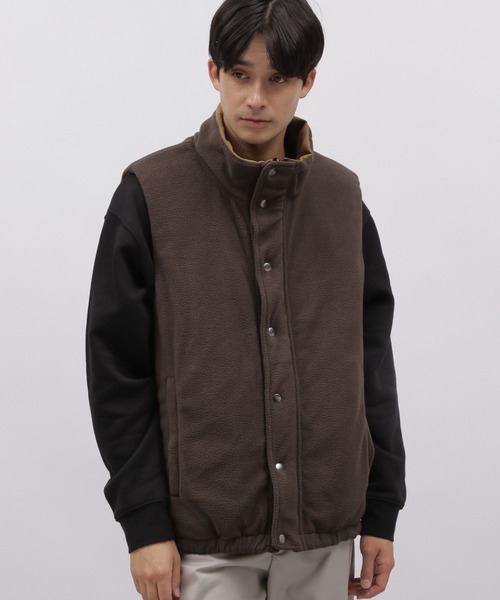 LAKOLE（ラコレ）の「リバーシブル中綿ベスト / 972799（ベスト・メンズ・ブルー/グレー/ベージュ・LARGE/MEDIUM）」の10枚目の写真