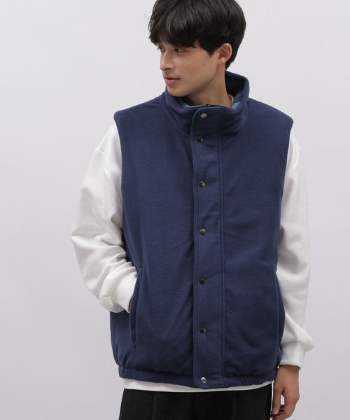 LAKOLE（ラコレ）の「リバーシブル中綿ベスト / 972799（ベスト・メンズ・ブルー/グレー/ベージュ・LARGE/MEDIUM）」の15枚目の写真