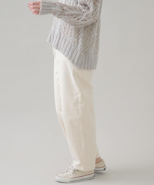 URBAN RESEARCH Sonny Label（アーバンリサーチサニーレーベル）の「コーデュロイカーブパンツ（その他パンツ・レディース・オフホワイト/ベージュ・36/38）」の6枚目の写真