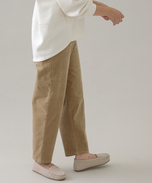 URBAN RESEARCH Sonny Label（アーバンリサーチサニーレーベル）の「コーデュロイカーブパンツ（その他パンツ・レディース・オフホワイト/ベージュ・36/38）」の14枚目の写真