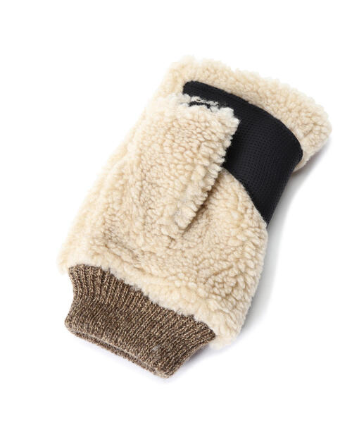 AVIREX（アヴィレックス）の「Ｌ－ボアデミグラブⅡ（手袋・レディース・チャコールグレー/タン・F）」の7枚目の写真