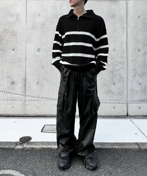 Figments(フィグメンツ)の「合皮カーゴパンツ(その他パンツ・レディース・ブラック・FREE)」の20枚目の写真