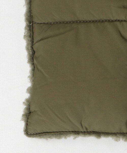 TAION（タイオン）の「【WEB限定】＜TAION＞マウンテン リバーシブル ダウン ボア マフラー（マフラー・メンズ・オリーブ/ブラウン/ブラック/ダークグレー/ネイビー・FREE）」の6枚目の写真