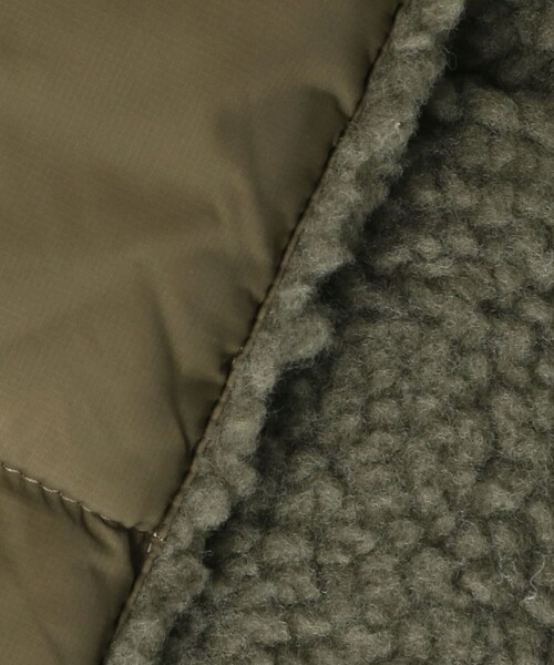 TAION（タイオン）の「【WEB限定】＜TAION＞マウンテン リバーシブル ダウン ボア マフラー（マフラー・メンズ・オリーブ/ブラウン/ブラック/ダークグレー/ネイビー・FREE）」の9枚目の写真