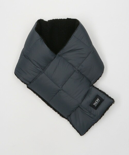 TAION（タイオン）の「【WEB限定】＜TAION＞マウンテン リバーシブル ダウン ボア マフラー（マフラー・メンズ・オリーブ/ブラウン/ブラック/ダークグレー/ネイビー・FREE）」の18枚目の写真