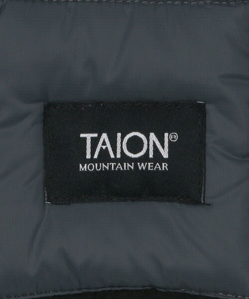 TAION（タイオン）の「【WEB限定】＜TAION＞マウンテン リバーシブル ダウン ボア マフラー（マフラー・メンズ・オリーブ/ブラウン/ブラック/ダークグレー/ネイビー・FREE）」の21枚目の写真
