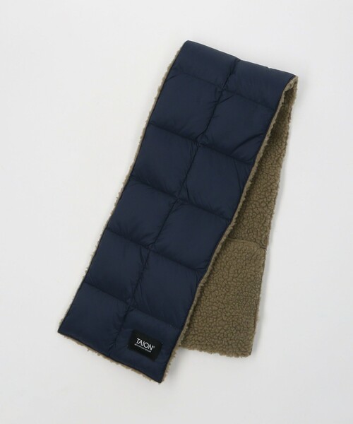 TAION（タイオン）の「【WEB限定】＜TAION＞マウンテン リバーシブル ダウン ボア マフラー（マフラー・メンズ・オリーブ/ブラウン/ブラック/ダークグレー/ネイビー・FREE）」の22枚目の写真