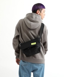 Manhattan Portage | Nylon Messenger Bag Flap Zipper Pocket W.P.L.(メッセンジャーバッグ)