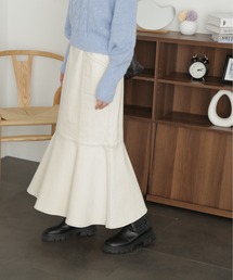 FREE'S MART | ◇【Sシリーズ対応】パネル切替マーメイドデニムスカート(デニムスカート)