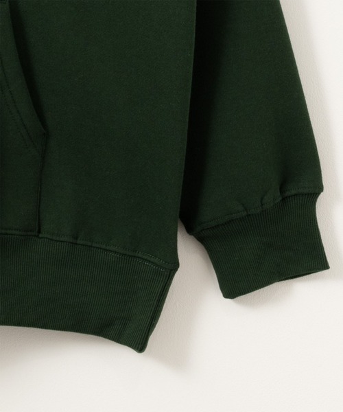 NAVY(ネイビー)の「Honda バックプリントウイングロゴパーカー(パーカー・メンズ・ダークグリーン/グレイッシュベージュ・L/XL/M)」の7枚目の写真