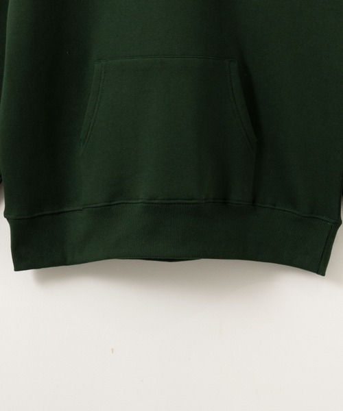 NAVY(ネイビー)の「Honda バックプリントウイングロゴパーカー(パーカー・メンズ・ダークグリーン/グレイッシュベージュ・L/XL/M)」の8枚目の写真