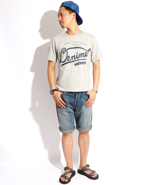 Denime（ドゥニーム）の「LOGO MESH CAP"MORE BLUE"/ロゴメッシュキャップ（キャップ・メンズ・ブルー/オフホワイト/レッド・FREE）」の7枚目の写真