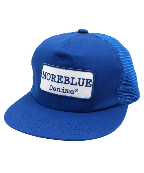 Denime（ドゥニーム）の「LOGO MESH CAP"MORE BLUE"/ロゴメッシュキャップ（キャップ・メンズ・ブルー/オフホワイト/レッド・FREE）」の4枚目の写真