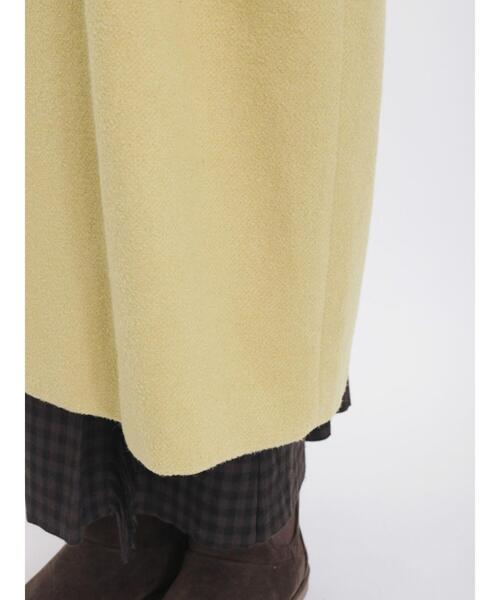 Samansa Mos2(サマンサ モスモス)の「KAPOK混中空糸ウールコート(その他アウター・レディース・イエロー/キナリ/ベージュ/オリーブ・F)」の15枚目の写真