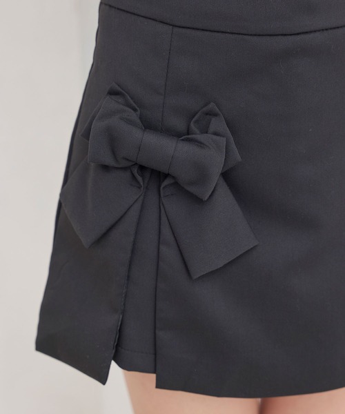 titty＆Co. PETIT（ティティアンドコープティ）の「【titty&Co.PETIT】リボンフラップショートパンツ（その他パンツ・レディース・ブラック/グレー・FREE）」の16枚目の写真