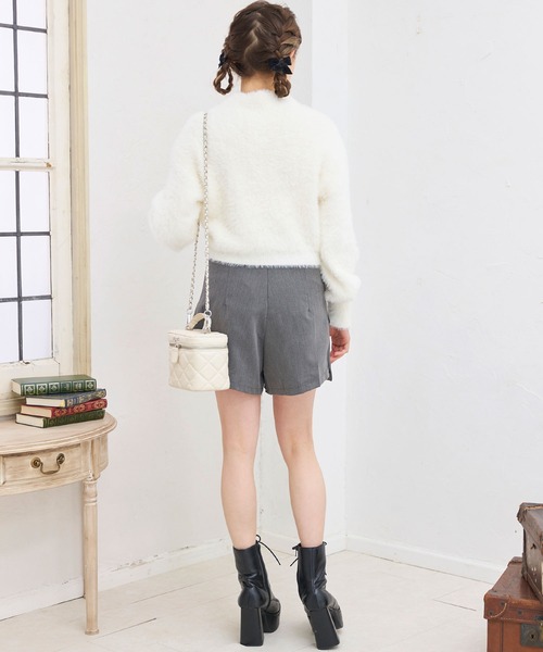 titty＆Co. PETIT（ティティアンドコープティ）の「【titty&Co.PETIT】リボンフラップショートパンツ（その他パンツ・レディース・ブラック/グレー・FREE）」の12枚目の写真