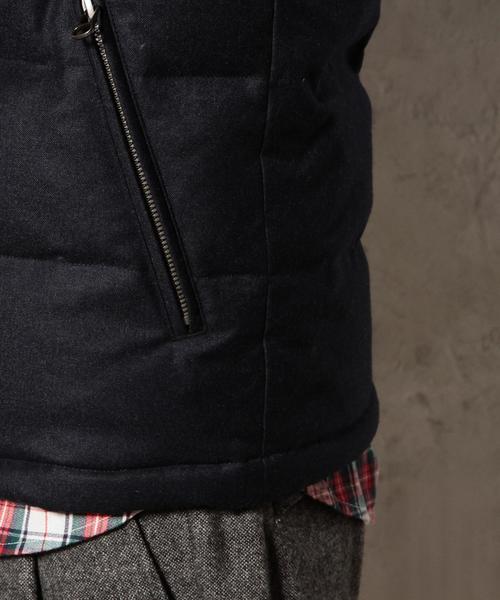 green label relaxing(グリーンレーベルリラクシング)の「TAS/FLN/TIGHT/ダウンブルゾン◆(ダウンジャケット/コート・メンズ・グレー/ネイビー・X-LARGE/X-SMALL/SMALL/LARGE/MEDIUM)」の17枚目の写真