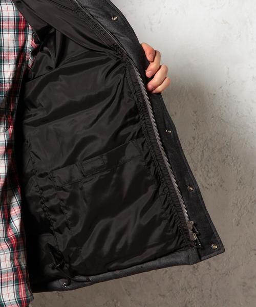 green label relaxing(グリーンレーベルリラクシング)の「TAS/FLN/TIGHT/ダウンブルゾン◆(ダウンジャケット/コート・メンズ・グレー/ネイビー・X-LARGE/X-SMALL/SMALL/LARGE/MEDIUM)」の3枚目の写真