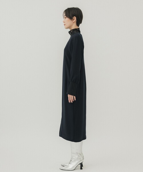 LOKITHO/(ロキト)】レースハイネックIラインドレス（ドレス）｜LOKITHO