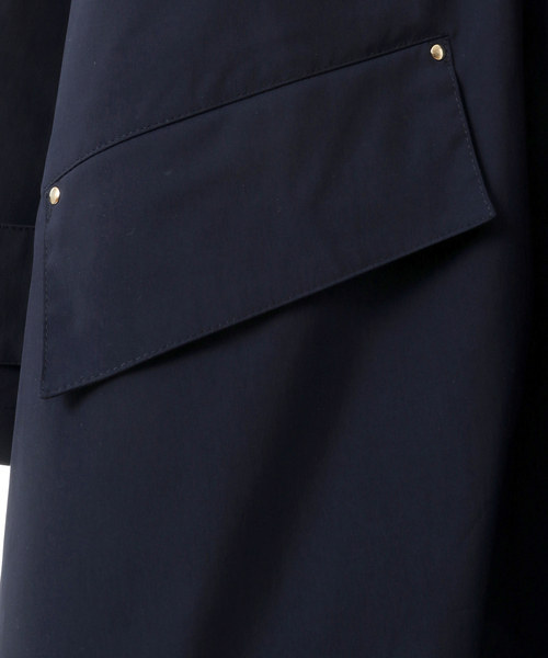 Mackintosh(マッキントッシュ)の「【MACKINTOSH/マッキントッシュ】ハンビーノーカラーコート(チェスターコート・レディース・ベージュ/ネイビー・6/4)」の8枚目の写真