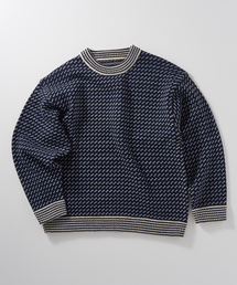 JOURNAL STANDARD relume | オーバーサイズ バーズアイ リブラインニット(ニット/セーター)