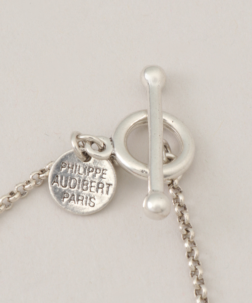 PHILIPPE AUDIBERT（フィリップ オーディベール）の「【PHILIPPE AUDIBERT】 NECKLACE SWEA：ネックレス（ネックレス・レディース・シルバー・FREE）」の8枚目の写真