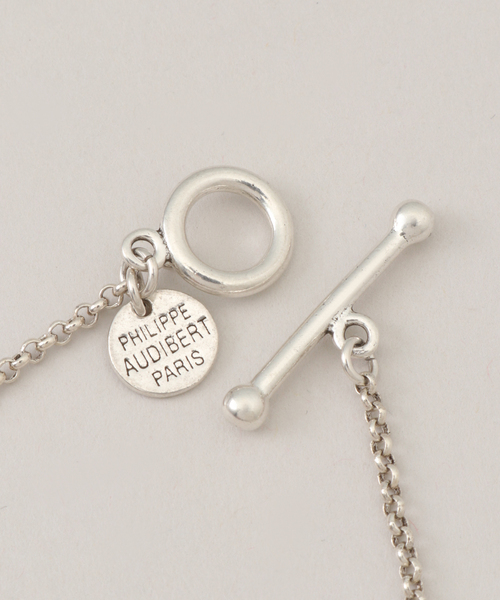 PHILIPPE AUDIBERT（フィリップ オーディベール）の「【PHILIPPE AUDIBERT】 NECKLACE SWEA：ネックレス（ネックレス・レディース・シルバー・FREE）」の9枚目の写真