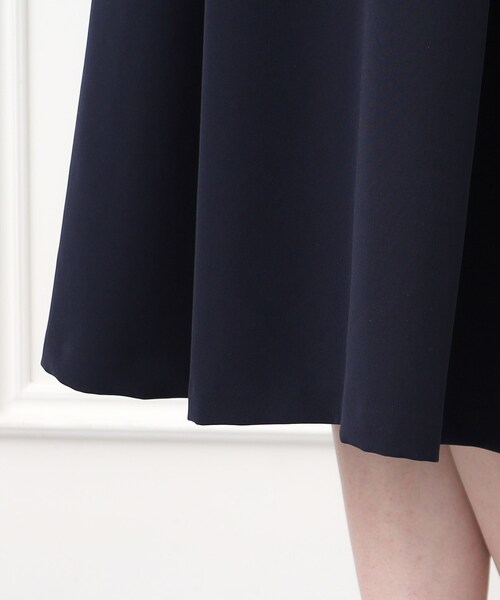 index（インデックス）の「◆≪通勤・セレモニー対応≫ フレアースリーブミニマルワンピース【洗濯機洗い可】（ワンピース・レディース・ブラック/ライトベージュ/ネイビー・42/40/38/36）」の19枚目の写真