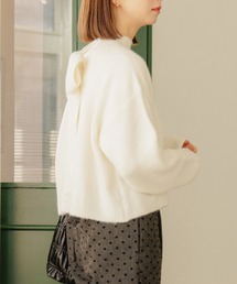 flower | リボンタートルニット(ニット/セーター)