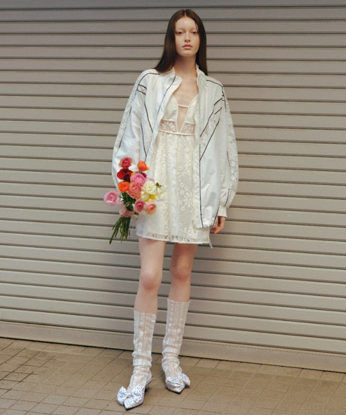 FURFUR（ファーファー）の「リボンパンプス（パンプス・レディース・ブラック/ドット・36/37/38）」の14枚目の写真