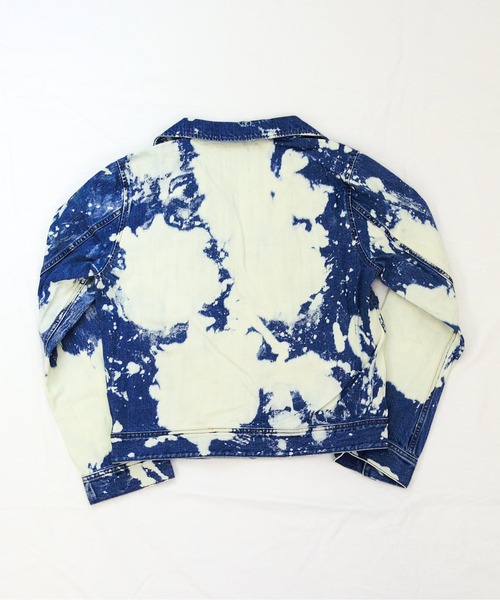WHEIR(ウェア)の「WHEIR BOBSON Gジャン(デニムジャケット・メンズ・ホワイト×ブルー・LARGE/MEDIUM/SMALL)」の6枚目の写真
