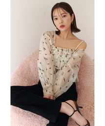 SNIDEL | フリルキャミ&ボレロセット(シャツ/ブラウス)