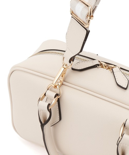 VIS（ビス）の「【2WAY】横長ボストンバッグ（ボストンバッグ・レディース・ブラック/キナリ/ベージュ系その他2・FREE）」の17枚目の写真