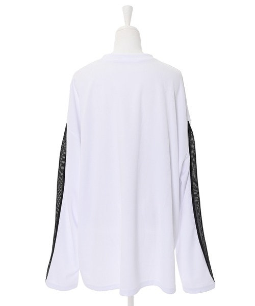 【セール】【Narcissus】ロゴメッシュロングTシャツ（Tシャツ/カットソー）｜Narcissus（ナルシス）