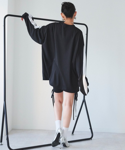 【セール】【Narcissus】ロゴメッシュロングTシャツ（Tシャツ/カットソー）｜Narcissus（ナルシス）