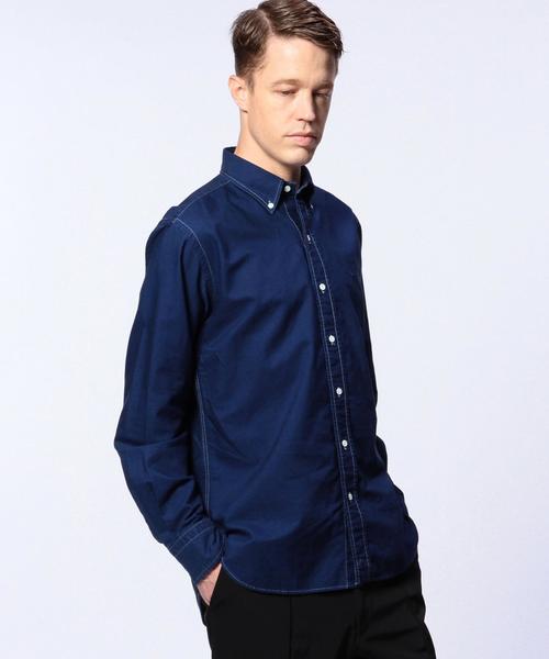 UNITED ARROWS(ユナイテッドアローズ)の「<Scye BASICS(サイ ベーシックス)> OX INDIGO SHT(シャツ/ブラウス・メンズ・ネイビー・40)」の1枚目の写真