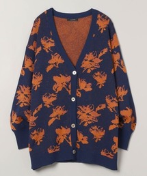 JEANASIS | 12GラメフラワーVカーディガン/106349(カーディガン/ボレロ)