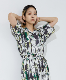 NOMINE | 【セットアップ着用可】ペインティング開襟シャツ(シャツ/ブラウス)