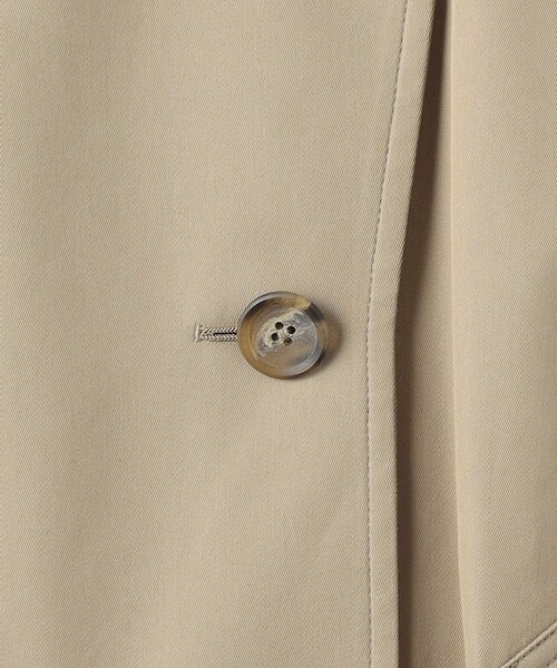 BEAUTY&YOUTH UNITED ARROWS（ビューティーアンドユースユナイテッドアローズ）の「コットンブレンドギャバ トレンチコート -撥水加工-（トレンチコート・レディース・ベージュ・XS/S/M）」の21枚目の写真