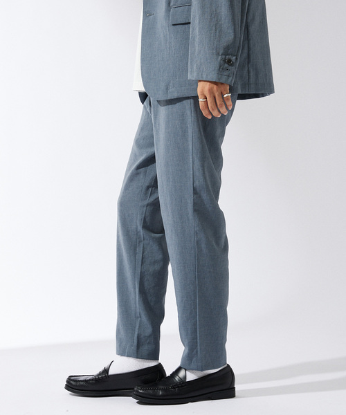 JOURNAL STANDARD（ジャーナルスタンダード）の「”吸水速乾 / 接触冷感” EVALET ストレッチ ウォッシャブル スラックス（スラックス・メンズ・グレー/ブラウン系その他/ダークブルー・SMALL/MEDIUM/LARGE）」の17枚目の写真