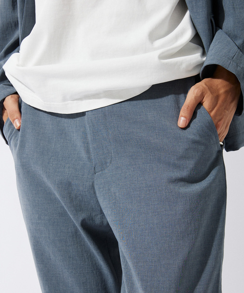 JOURNAL STANDARD（ジャーナルスタンダード）の「”吸水速乾 / 接触冷感” EVALET ストレッチ ウォッシャブル スラックス（スラックス・メンズ・グレー/ブラウン系その他/ダークブルー・SMALL/MEDIUM/LARGE）」の8枚目の写真