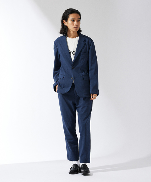 JOURNAL STANDARD（ジャーナルスタンダード）の「”吸水速乾 / 接触冷感” EVALET ストレッチ ウォッシャブル スラックス（スラックス・メンズ・グレー/ブラウン系その他/ダークブルー・SMALL/MEDIUM/LARGE）」の21枚目の写真