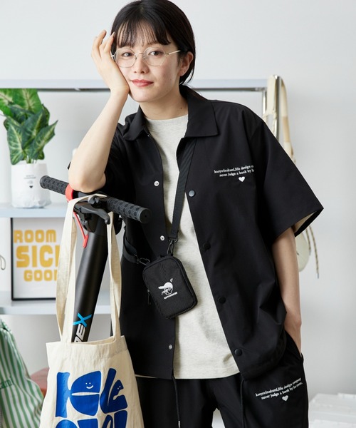 letter ripstop shirt / レターリップストップシャツ（シャツ
