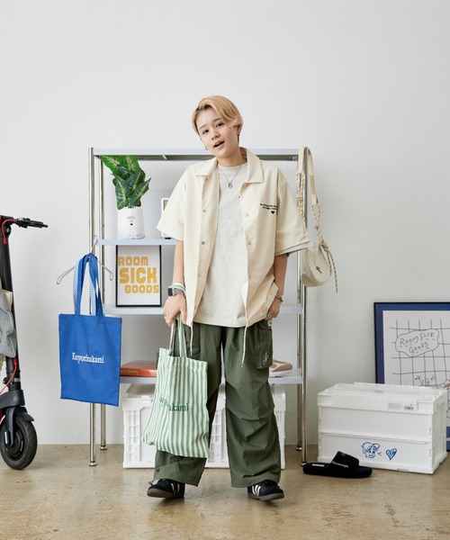 letter ripstop shirt / レターリップストップシャツ（シャツ