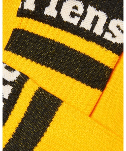 Dr. Martens（ドクターマーチン）の「Dr. Martens/ドクターマーチン アスレティック ロゴ ソックス AC681700（ソックス/靴下・レディース・イエロー・S/M/M/L）」の4枚目の写真