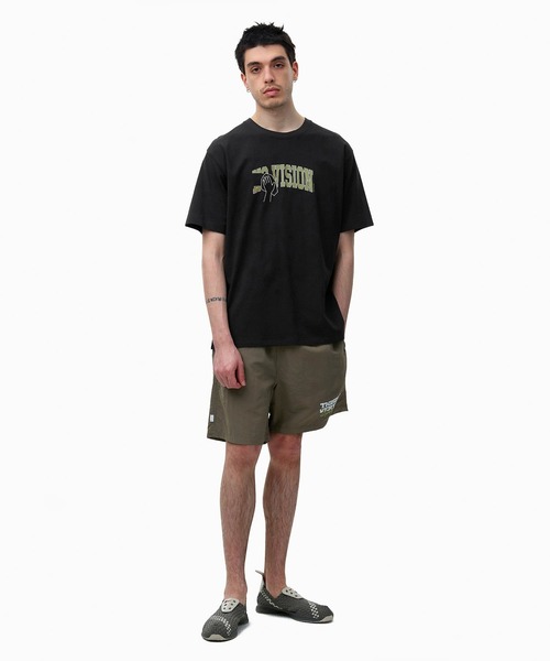 【THISISNEVERTHAT】ビッグロゴナイロンショーツ ブラウン セール】Big Logo Nylon Shorts(その他パンツ
