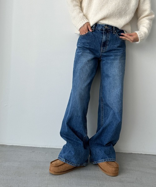 CANAL JEAN（キャナルジーン）の「SHEPHERD　Lenaムートンブーツ（ブーツ・レディース・ストーン/チャコールグレー/キャメル・39/38/37）」の12枚目の写真