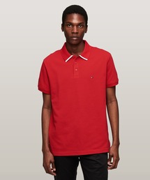 TOMMY HILFIGER | 【Safari掲載】【OCEANS掲載】モノタイプアンダーカラーレギュラーポロシャツ(ポロシャツ)