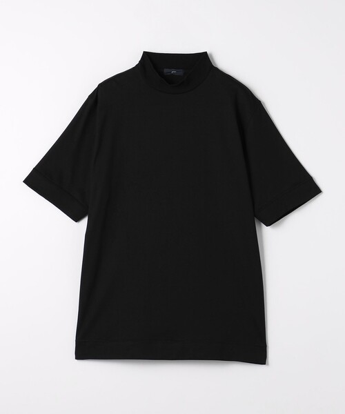 gim（ジム）の「＜GIM＞プラチナフェイス コットン モックネック Tシャツ（Tシャツ/カットソー・メンズ・ホワイト/ブラック/ライトグレー・M/S/L）」の14枚目の写真